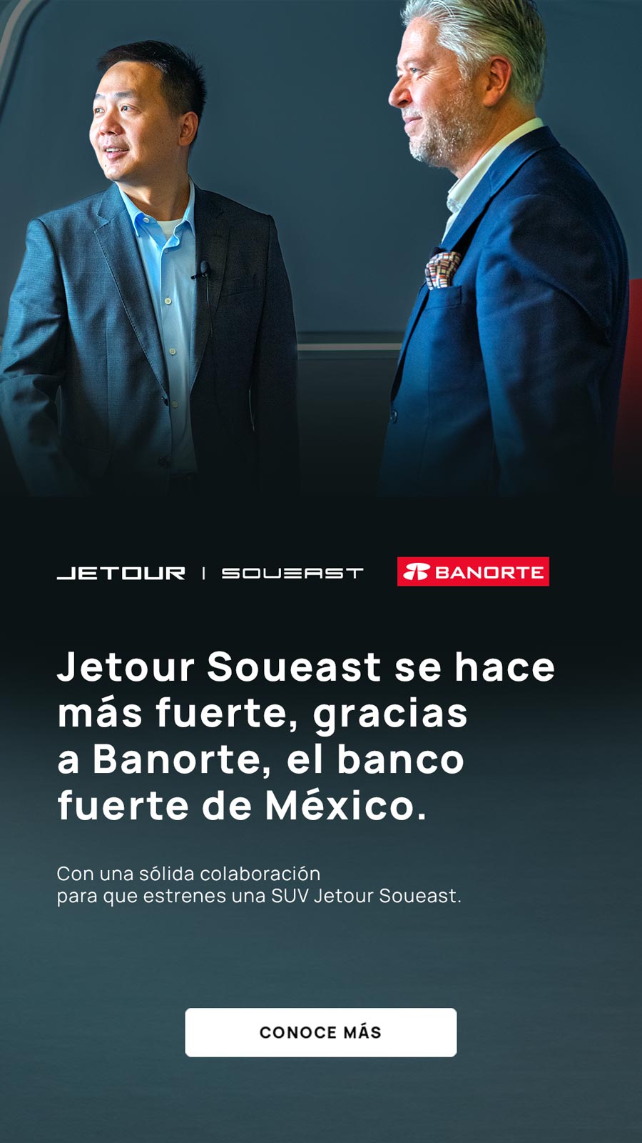 Jetour Soueast se hace más fuerte gracias a Banorte...