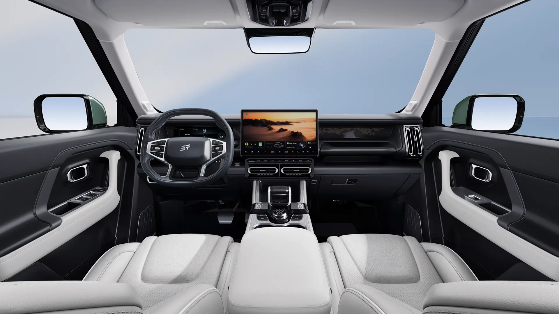 Jetour T1 suv interior grey
