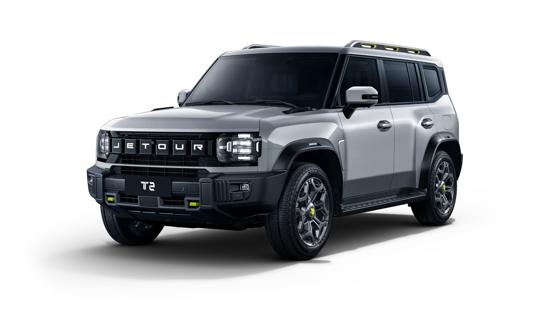 Jetour modelo T2 color snow silver