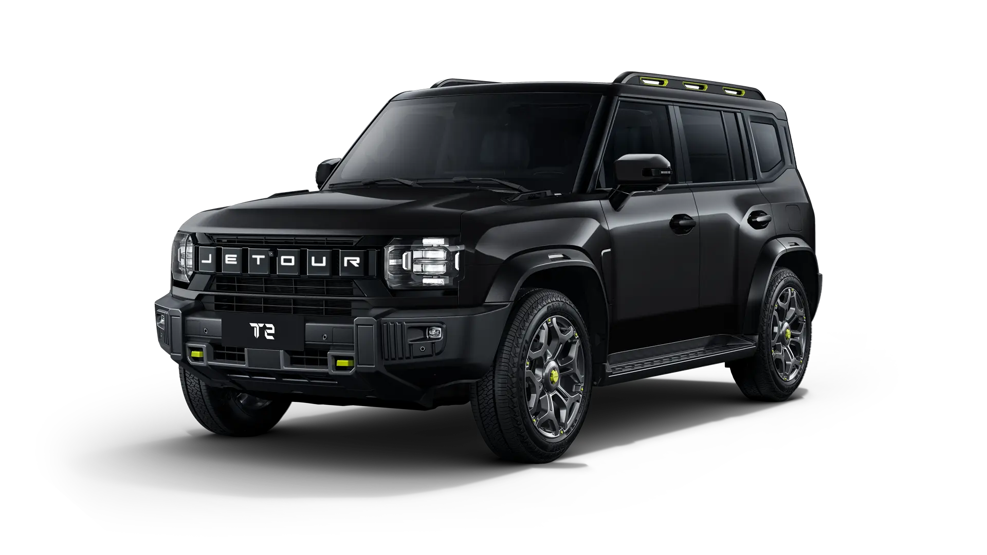 Jetour modelo T2 color starlit black